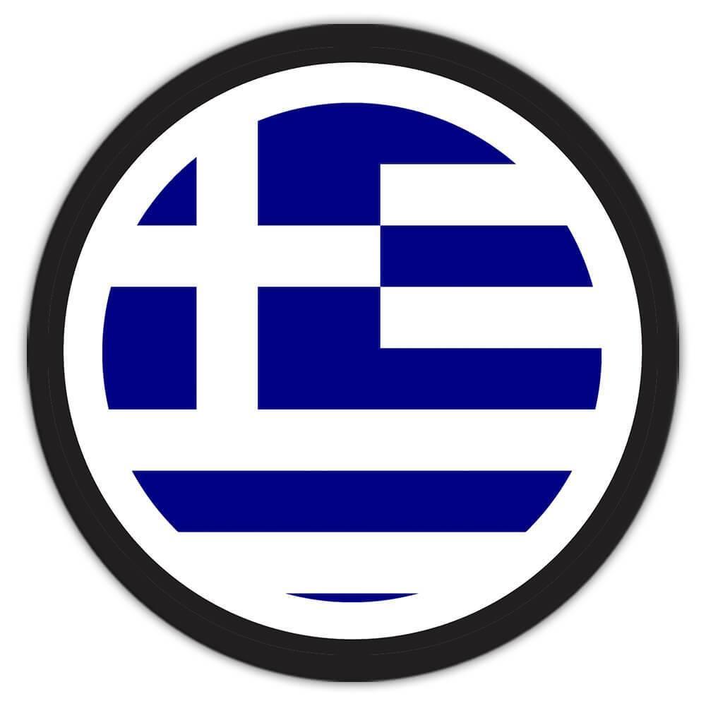 Primary image for Greece : Gift Coaster Flag Never Underestimate The Power Greek Expat Country