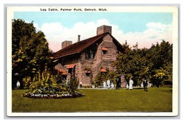 Log Cabin Palmer Park Detroit Michigan MI UNP WB Postcard V20 - £1.53 GBP