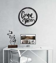Archtwain Carpe Diem- Decorative Design - Metal Wall Decor Home Office Decoratio - £70.74 GBP