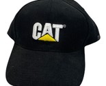 Caterpillar CAT Basbeball Trucker Cap Black Adjustable Preowned - $9.89