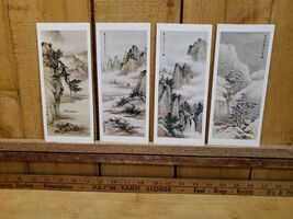 RARE Huang Chun-Pi Christmas/New Year Cards 12 Cards &amp; Envelopes Origina... - $411.00