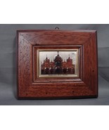 Miniature Framed “ Verre  églomisé” style Basilica Di San Marco Venice S... - £14.30 GBP