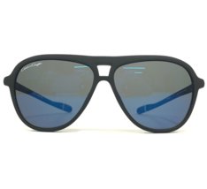 Chris Y CRAFT Gafas de Sol CF 3008 01PNY4 Negro Mate con Azul Lentes - $139.47