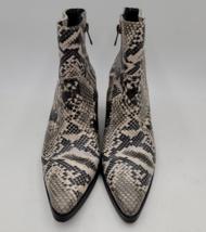 Blondo Waterproof Bootie Size 10 Snake Print Boots 3’ Heels - £36.72 GBP
