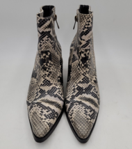 Blondo Waterproof Bootie Size 10 Snake Print Boots 3’ Heels - £37.15 GBP