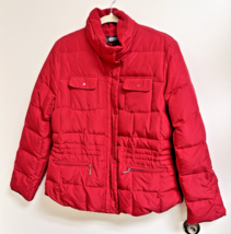 Kenneth Cole Reaction Women&#39;s SZ XL Puffer Coat RED - $32.18