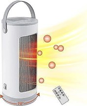 Space Heater 1500W/750W Electric Portable Oscillating Ceramic BUILT-IN Timer - £44.49 GBP