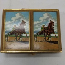 Two Decks Congress Playing Cards Horseback Chariot Racer Poker Bridge Solitare - £15.37 GBP