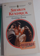 getting even by sharon kendrick harlequin novel fiction paperback good - £4.66 GBP