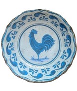Four (4) Melamine 9.75&quot; Dinner Plates ~ Country ~ Rooster ~ Paisley ~ Bl... - $38.10 CAD