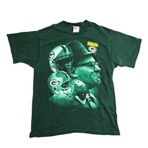 Vintage Green Bay Packers Vince Lombardi Big Graphic Shirt Size Large Pr... - $23.50