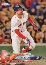 2018 Topps Chrome Baseball Mookie Betts* MLB Boston Red Sox - Baseball Card #183 - £1.51 GBP