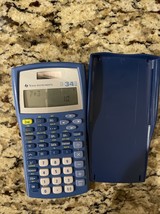 Texas Instruments TI-34 II Scientific Calculator With Cover Blue -Tested - €5,98 EUR