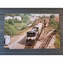 Rail Card Erie Lackawanna Train 1203 GE U-34CH Locomotive Postcard - £12.60 GBP