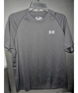 Under Armour Men&#39;s HeatGear Short Sleeve Black Tee Shirt - $34.27 CAD