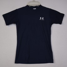 Youth Under Armour Boys Shirt YLG Youth Large T-Shirt Navy Blue - £8.66 GBP