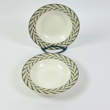 Mikasa Intaglio Villagio Set of 2/ 9&quot; Cereal or Salad Bowls CA052 - $14.24