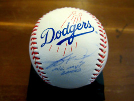 Jeff Kent Nl 2000 Mvp Sf Giants La Dodgers Signed Auto Dodger Logo Baseball Jsa - £92.92 GBP