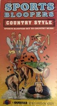 Sports Bloopers Country Style Vhs Rare Vintage Collectible Ships N 24H Brand New - £23.70 GBP