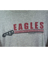 Eagles Farewell Tour 2004 T-Shirt Size XL Vintage Rock Band Gray Tee Anvil - £31.10 GBP