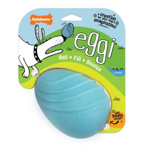 Nylabone Creative Play Eggi Dog Treat Toy Blue 1ea/Large/Giant - Up To 50 lb - £16.58 GBP
