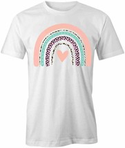 Rainbow T Shirt Tee Short-Sleeved Cotton Wholesome Beauty Clothing S1WCA925 - £16.53 GBP+