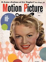 June Haver Cover only original clipping magazine photo 1pg 8x10 #Q8690 - £3.84 GBP