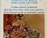 Elegant but Easy: A Plan-Ahead Cookbook by Marian Burros &amp; Lois Levine /... - £8.93 GBP