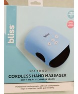 Bliss Cordless Hand Massager Heat and Compression for Arthritis &amp; Carpal... - $799.61 MXN