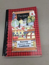 Vintage CookBook Spiral Nativity Elementary School Fargo ND 2009 - £31.69 GBP