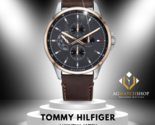 Orologio da uomo Tommy Hilfiger analogico con cinturino in pelle marrone... - £94.89 GBP