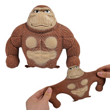Squishy Monkey Squeeze Gorilla Toy Antistress Orangutan Fidget Elastic Toy  - £11.15 GBP