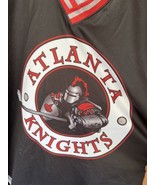 Atlanta Knights Hockey Jersey XXL #33 Black Red Long Sleeve V-Neck Shirt... - £25.46 GBP