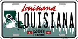 Louisiana Novelty Metal License Plate LP-6189 - £15.91 GBP