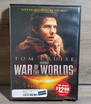 War of the Worlds Tom Cruise 2005 DVD Blockbuster Case Dakota Fanning Widescreen - £18.25 GBP