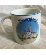 Walt Disney Disneyland Mug Coffee Cup Cinderella&#39;s Castle Made In Japan - $26.47 CAD
