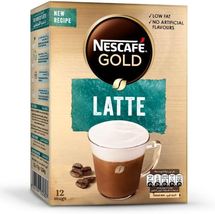 X2 Packs Nescafe Gold Latte Pack of 12x17g//FREE SHIPPING - £27.40 GBP