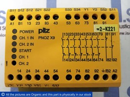 Pilz PNOZ X9 120VAC 24VDC 7n/o 2n/c 2so Safety Relay 774605 - £183.83 GBP