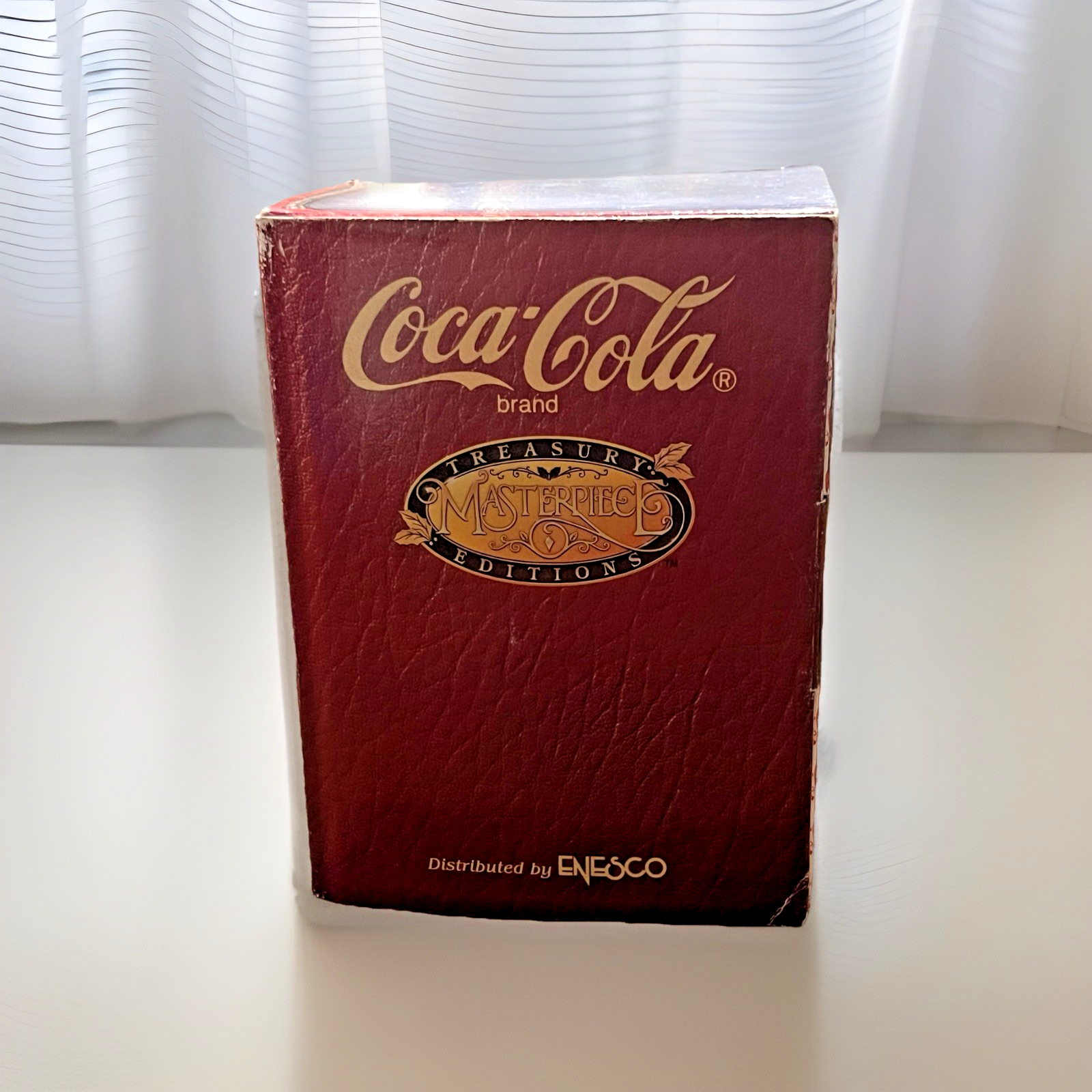 Coca Cola Ornament by Enesco Santa on Piano 295256 "Play it Again Santa"  1997 Item image 3