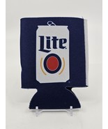 2018 Miller Lite USA Flag Beer Can Bottle Koozie Cooler A Fine Pilsner B... - $264.44 MXN