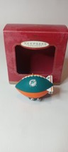 1997 Hallmark Keepsake Ornament NFL Collection Miami Dolphins Blimp  - £8.99 GBP