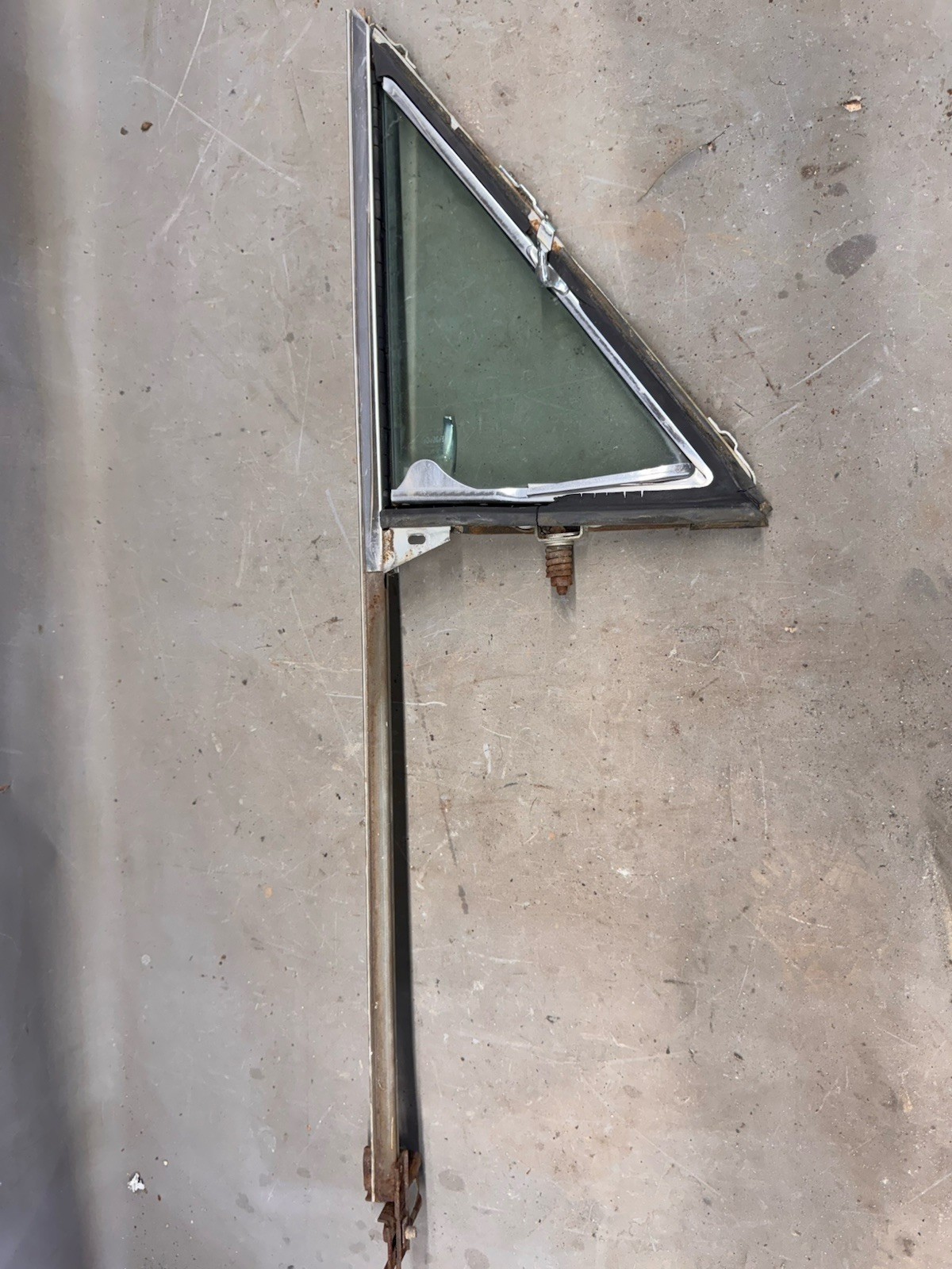 1961 1962 Ford Galaxie Sedan RF Vent Window Glass Frame Custom 500 RH Pa... - $174.62