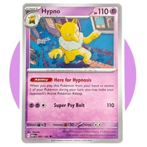 Scarlet &amp; Violet 151 Pokemon Card (C17): Hypno 097/165 - £2.29 GBP