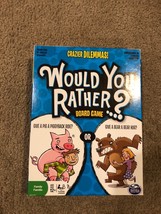 Would You Rather? Board Game of Crazy Choices COMPLETE - $8.60
