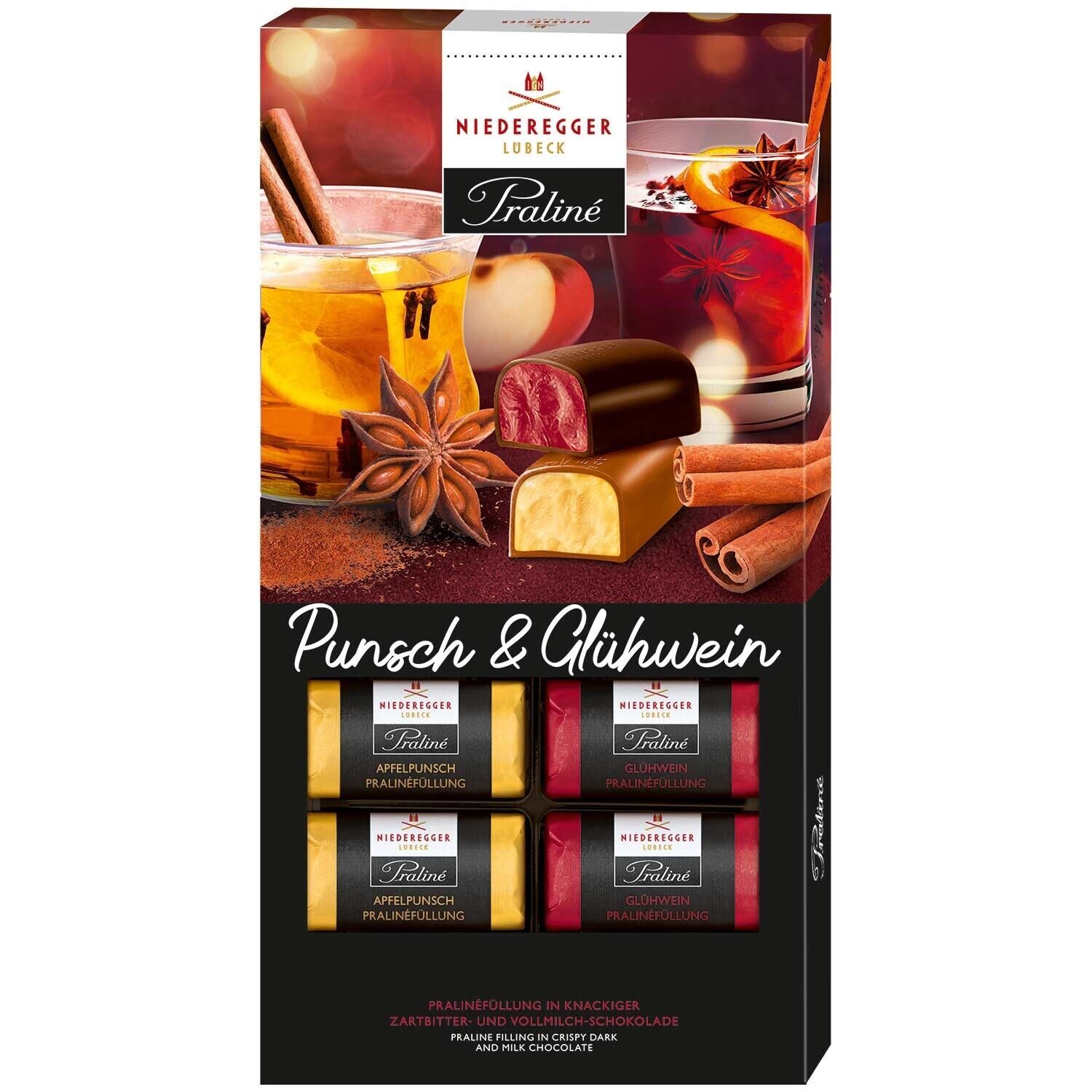 Primary image for Niederegger Niederegger Praliné Punch & Mulled Wine marzipan 200g -FREE SHIP-