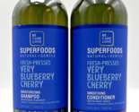 Be Care Love Superfoods Very Blueberry Cherry Shampoo &amp; Conditioner 34 o... - £68.01 GBP