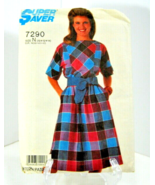 Simplicity Sewing Pattern 7290 Pullover Dress Misses&#39; Easy to Sew 10+12+... - £5.11 GBP