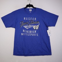 NWT Nascar Jimmie Johnson 48 Adult XL Mens Blue Graphic Tee T Shirt Hendrick  - £8.58 GBP