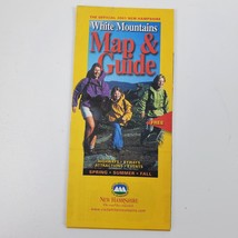 2001 New Hampshire White Mountains Map &amp; Guide Vintage - £10.02 GBP