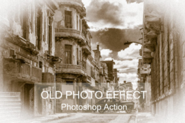 Old Photo Effect - Photoshop Action - $10.00